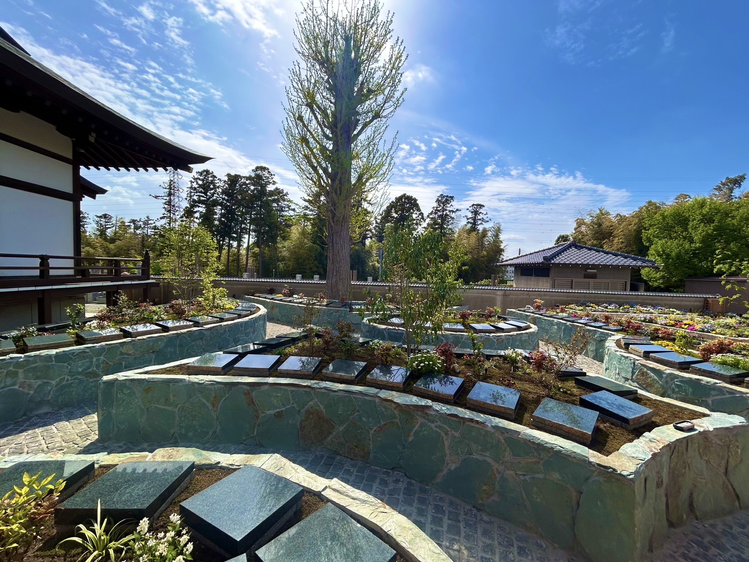 永代供養型樹木葬 彩華の庭園風景